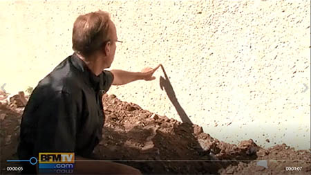 Avec la secheresse les murs se lézardent. Lalevee expertise en batiment