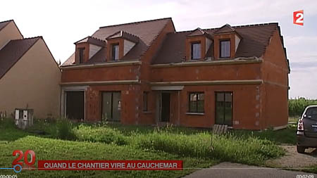 Villa quand les travaux virent au cauchemar. Lalevee expertise batiment